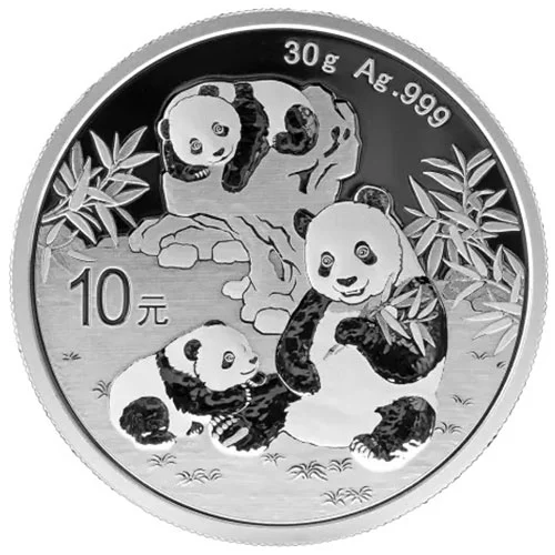 30 g silber china panda 2025