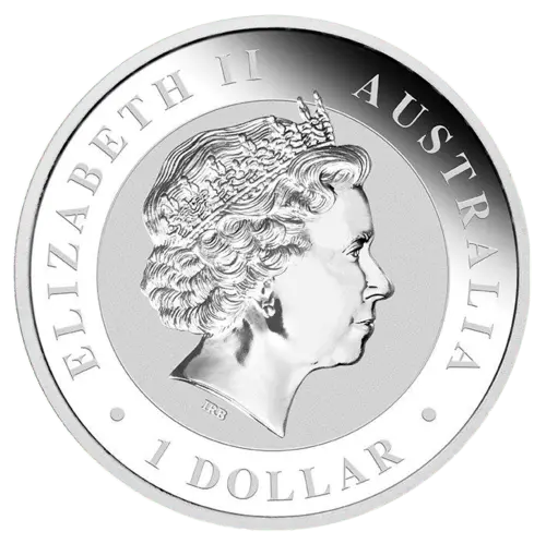 Rückseite der 1 Unze Silber Australian Koala 2017 von Hersteller Perth Mint