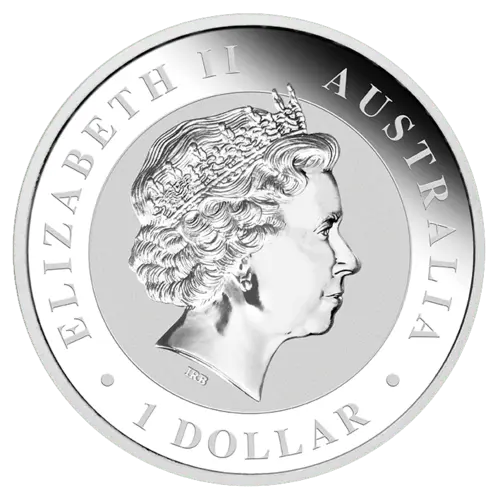 Rückseite der 1 Unze Silber Australian Koala 2018 von Hersteller Perth Mint