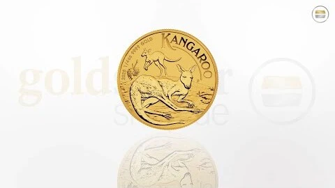 1/4 Unze Gold Australien Känguru 2025