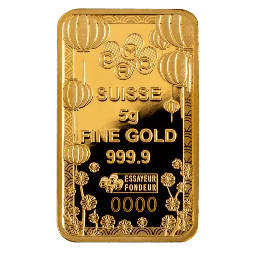 PAMP Suisse Lunar New Year 2023 5 g Goldbarren 