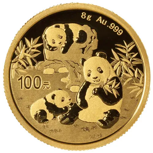 8 g gold china panda 2025