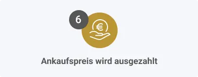 Schritt 6: Geld wird ausgezahlt