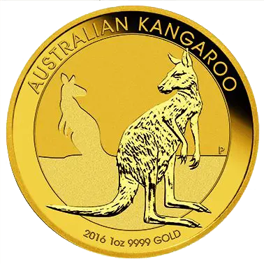 Vorderseite Goldmünze 1 Unze Australien Känguru diverse Jahrgänge, der Hersteller Perth Mint Australia