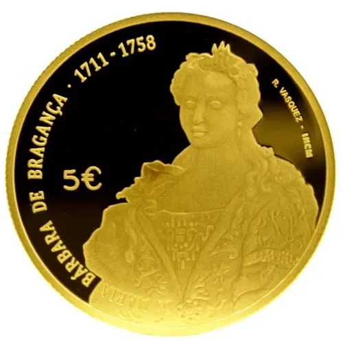 5 Euro Maria Barbara 2017 Vorderseite