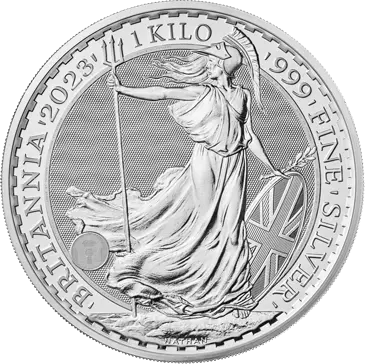 1 kg Silber Britannia 2023