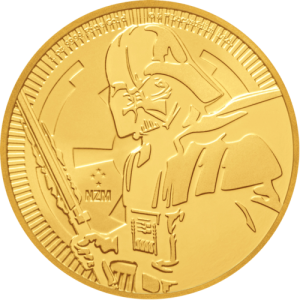 Vorderseite 1 oz Gold Star Wars Darth Vader 2019