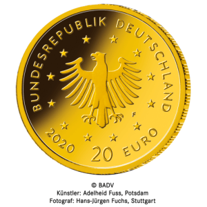 Goldmünze Weißstorch 2022 20 Euro