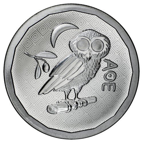 1 Unze Silber Eule von Athen 2024 - Anlageklassiker