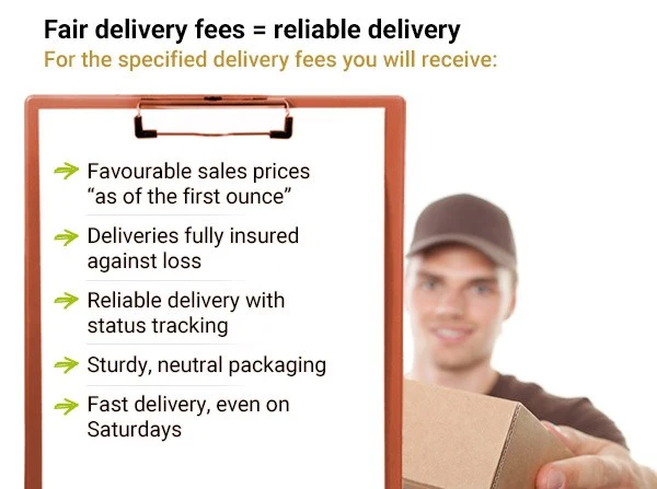 Fair delivery fees