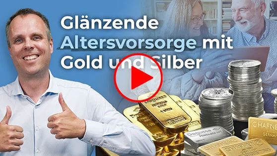 Glänzende Altersvorsorge mit Gold und Silber