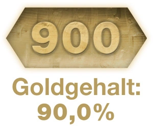 Goldgehalt 90