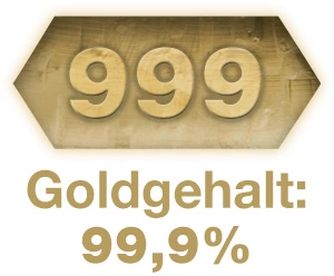 Goldgehalt 99,9