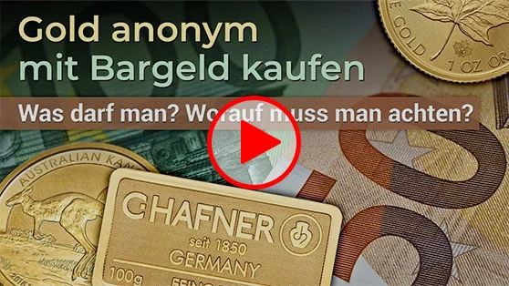 Darf man Gold & Silber anonym kaufen?