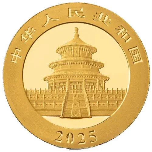 gold china panda 2025