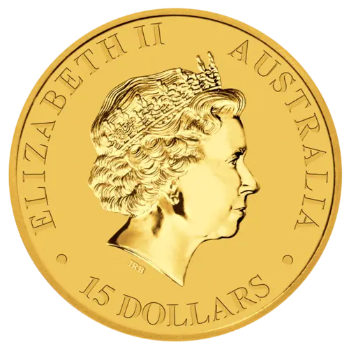 Rückseite Goldmünze 1/10 Unze Australien Känguru diverse Jahrgänge, der Hersteller Perth Mint Australia