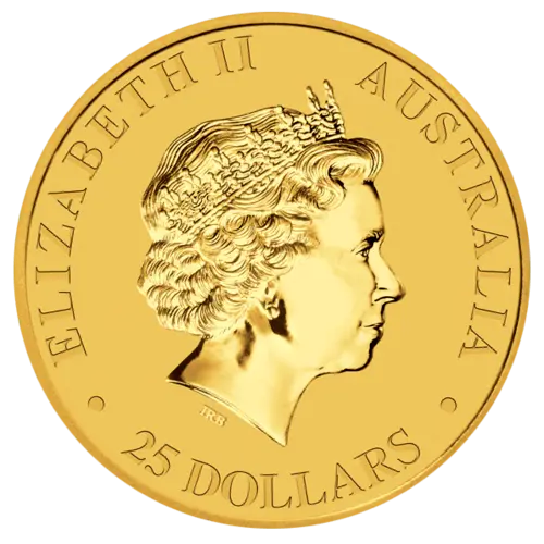 Rückseite Goldmünze 1/4 Unze Australien Känguru diverse Jahrgänge, der Hersteller Perth Mint Australia