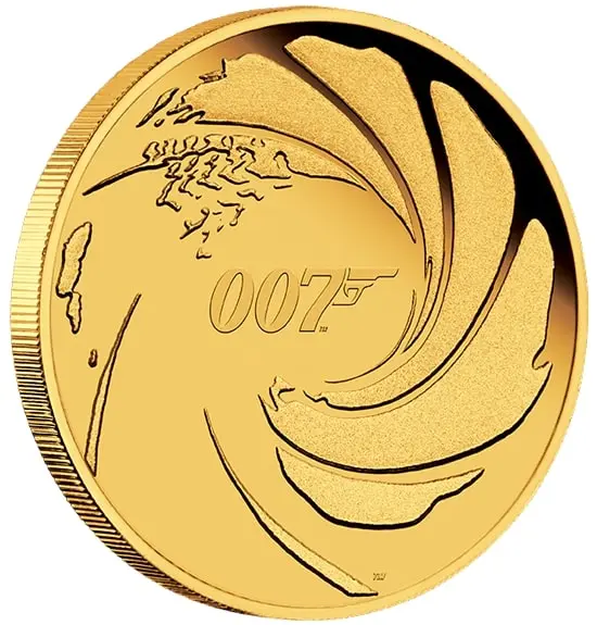 1/4 Unze Gold 007 James Bond 2020 - Polierte Platte