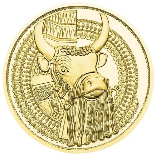 1/2 Unze Gold 100 Euro Das Gold Mesopotamiens 2019- Proof Qualität 