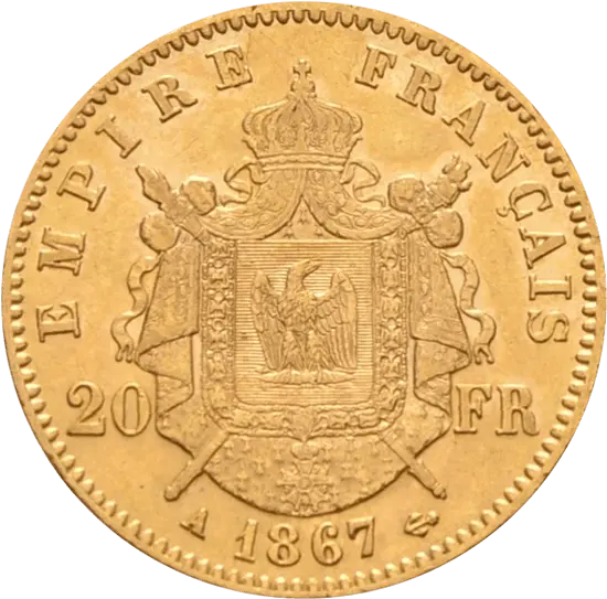 20 Francs Goldmünze Frankreich diverse Jahrgänge