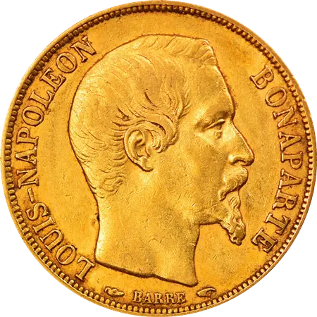 20 Francs Goldmünze Frankreich diverse Jahrgänge Napoleon