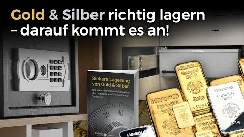 Gold und Silber richtig lagern