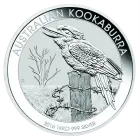 Vorderseite Silbermünze 1 kg Kookaburra