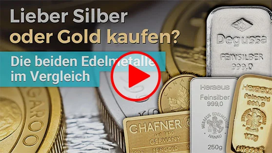 Lieber Silber oder Gold kaufen?