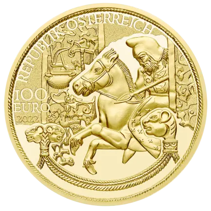 1/2 oz Gold 100 Euro Das Gold der Skythen 2022 - Polierte Platte