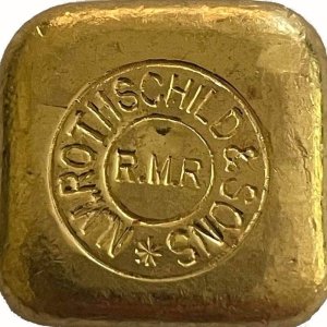 50 g Goldbarren Rothschild VS