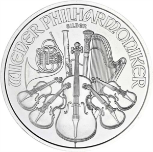 1 Unze Silber Wiener Philharmoniker 2022 