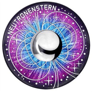 Neutronenstern 2023 Faszination Universum 20 Euro Silber