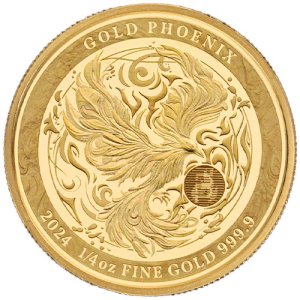 1/4 Unze Gold Phoenix 2024 Motivseite