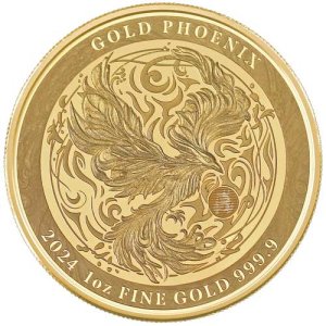 1 Unze Gold Phoenix 2024 Motivseite