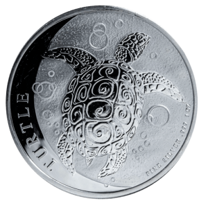 Schildkröte 1 Unze Silber 2020 Motiv