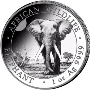 1 Unze Silber Somalia Elefant 2025