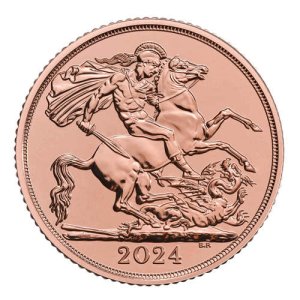 Royal Mint Double Sovereign 2024