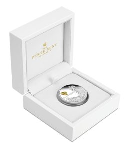 1 Unze Silber Hochzeitsmünze Verpackung 2021