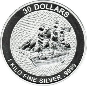 1 Unze Silber Cook Islands Bounty 2021