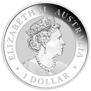 Rückseite der 1 Unze Silber Wedge-tailed Eagle 2021 von Hersteller Perth Mint
