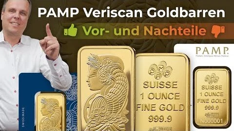 PAMP Veriscan Goldbarren