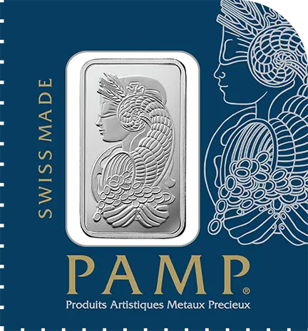 25 x 1 g Multigram Platintafel Pamp Suisse Fortuna