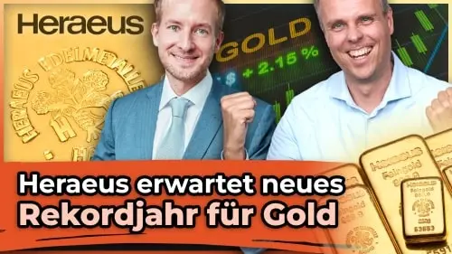 Heraeus Rekordprognose für Goldpreis zu niedrig angesetzt?