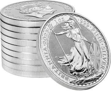 1 Unze Silber Britannia 2023 Sammlung