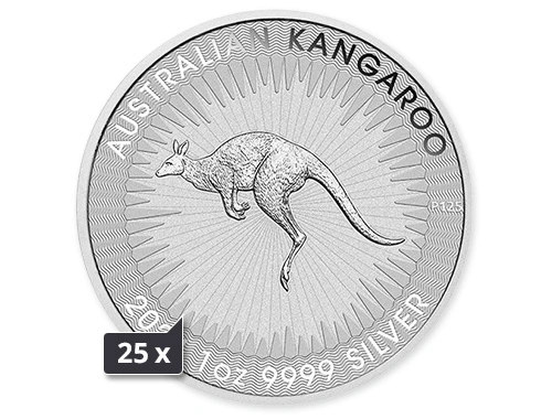 1 Unze Silber Australien Känguru 2024