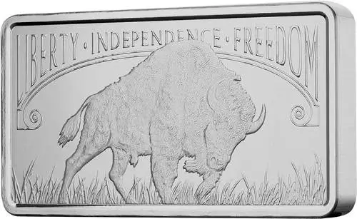 Silberbarren 10 oz Liberty Trade Buffalo Scottsdale Mint