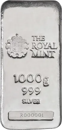 1 kg Silberbarren Royal Mint