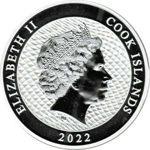 1 Unze Silber Cook Islands Bounty 2021 rs