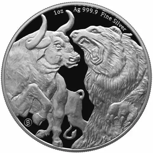 Bulle und Bär 2022 Silber 1 oz