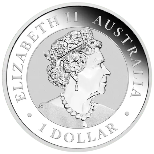 Rückseite der 1 Unze Silber Brumby 2021 von Hersteller Perth Mint